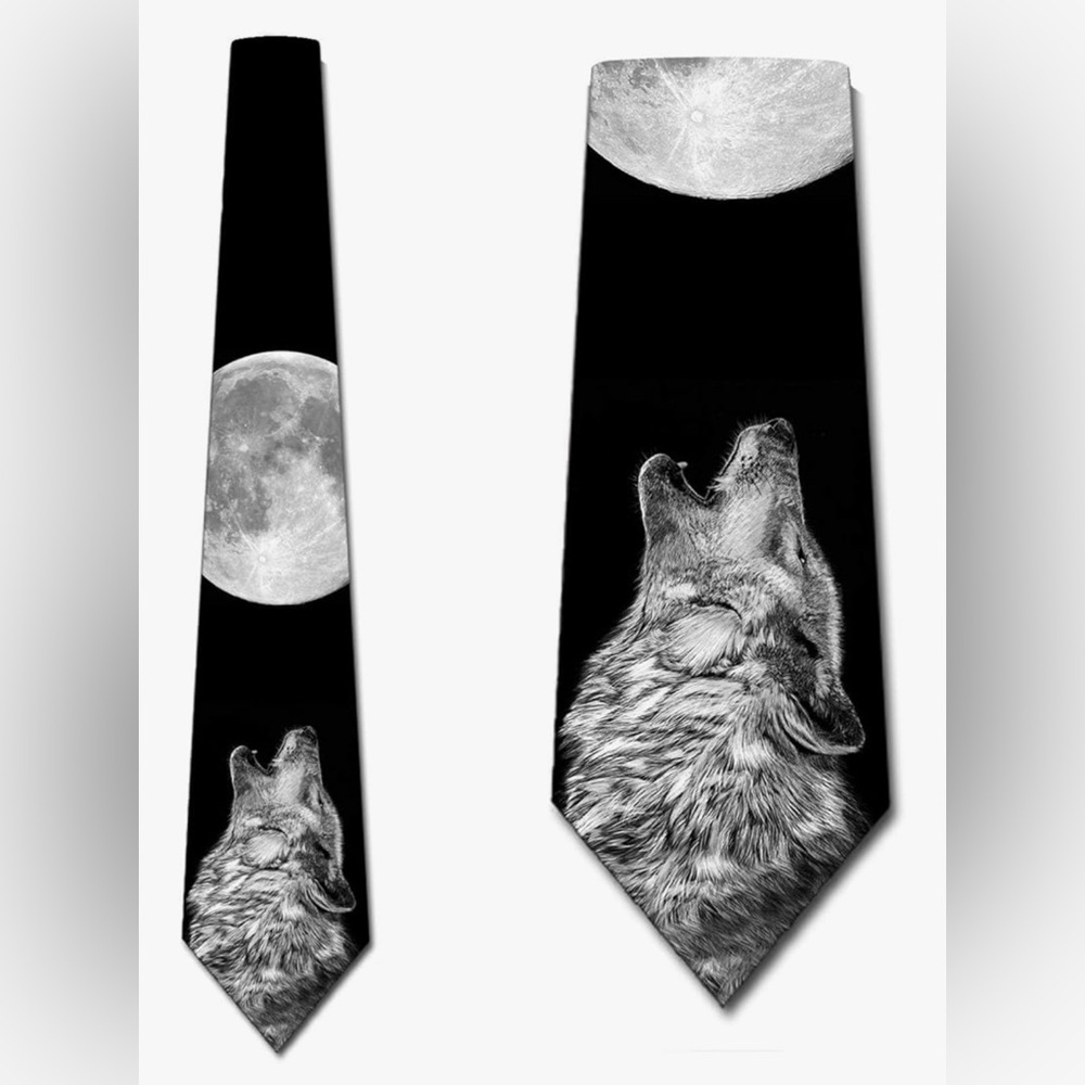 🩷🩵Three Rooker Animal Necktie